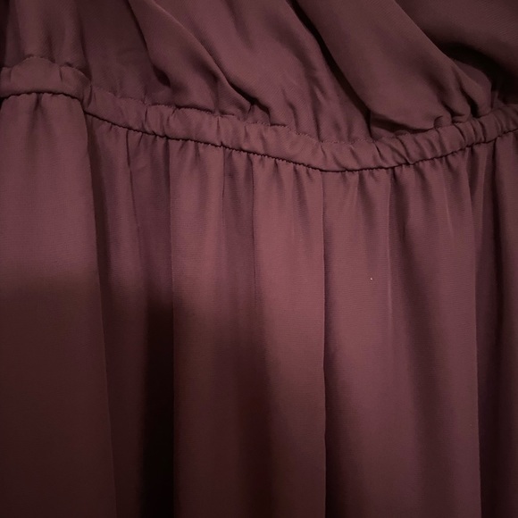 Plum Colored Jumpsuit - Picture 4 of 6